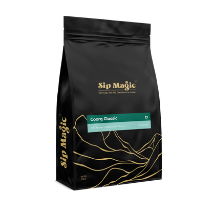 Coorg Classic (60% Robusta Coffee & 40% Chicory) - Strongest Coffee