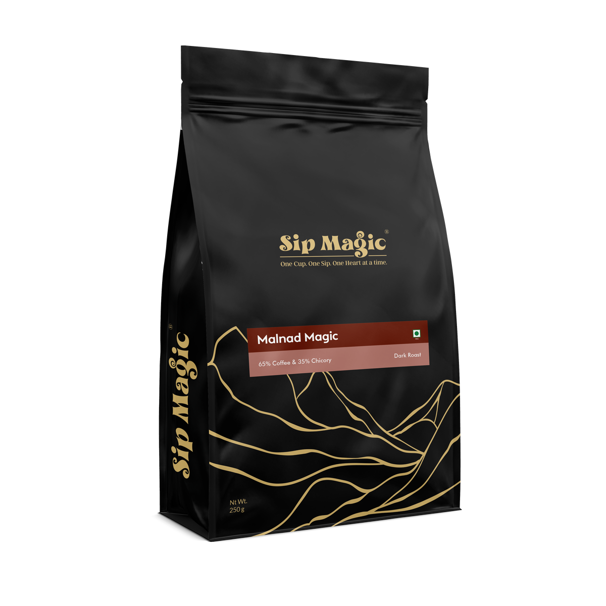 Malnad Magic (65% Coffee, 35% Chicory) - Bold Coffee