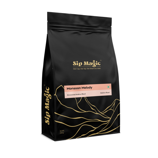 Monsoon Melody - (Monsooned Arabica) Toffee Cappuccino cafe Blend