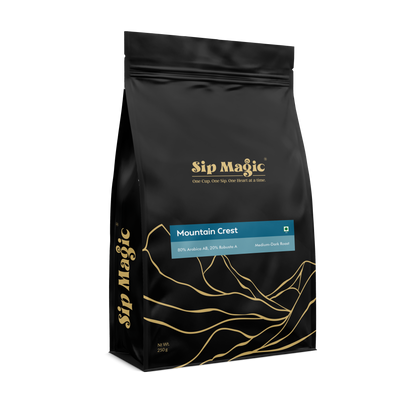 Mountain Crest (80% Arabica AB, 20% Robusta A) Classic Cafe Blend