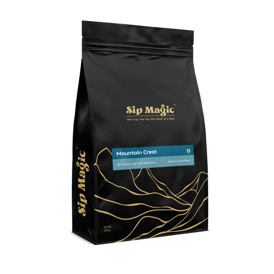 Mountain Crest (80% Arabica AB, 20% Robusta A) Classic Cafe Blend