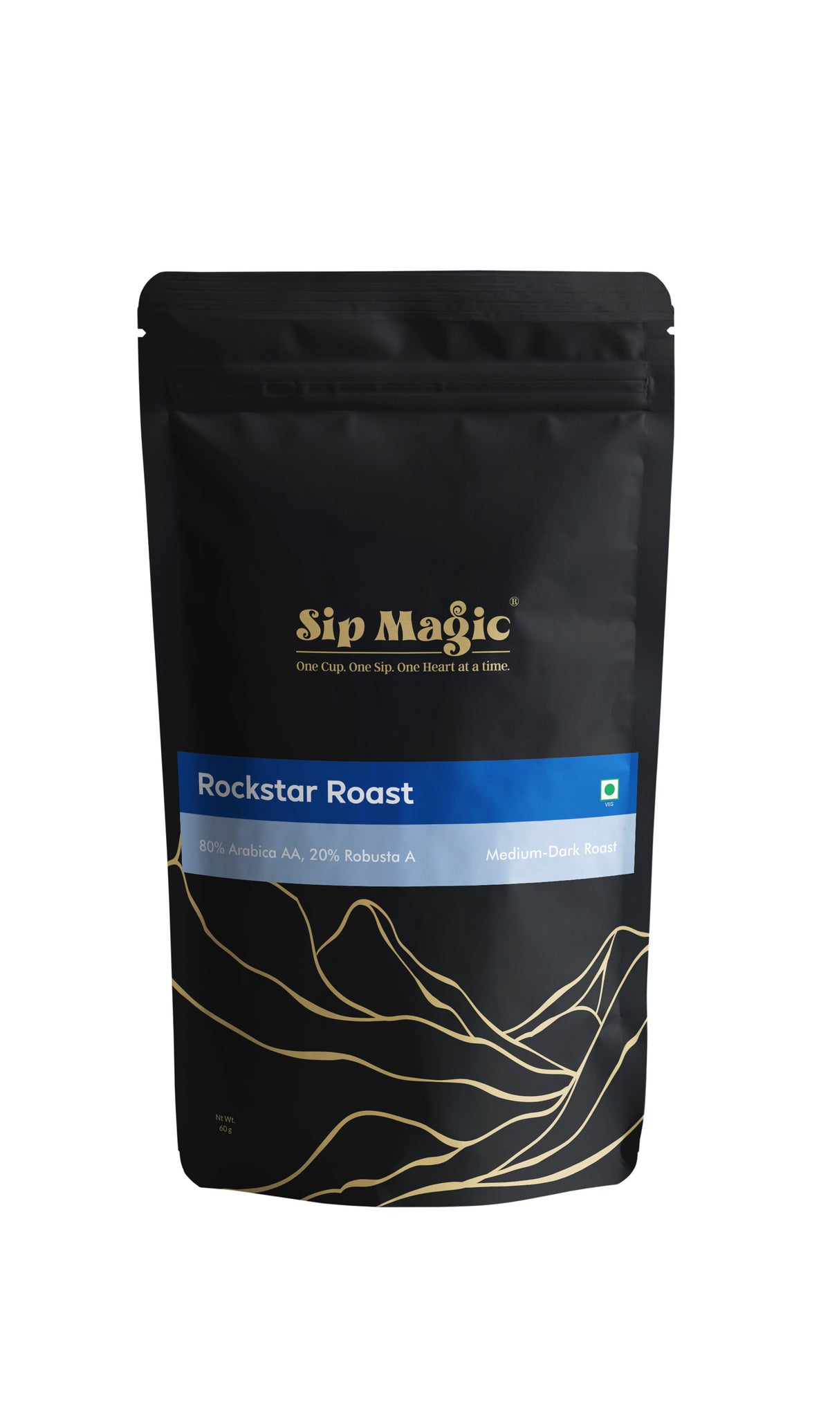 Rockstar Roast (80% Arabica-AA, 20% Robusta-A), Premium Cafe Blend