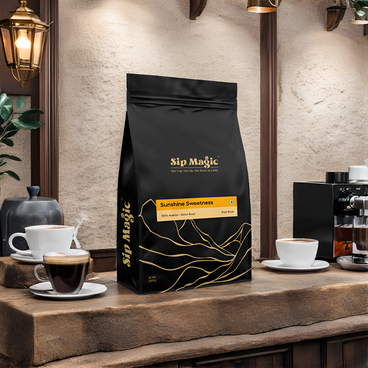 Sunshine Sweetness - Italian Espresso - Silky Crema